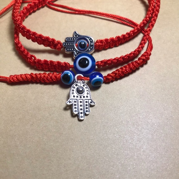 Evil eye bracelets 2pack they protect you from negative energy. - Picture 2 of 2